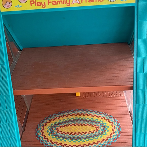 Fisher Price Little People Vintage 1974 Play Family A Frame House #990 Only - Picture 11 of 12